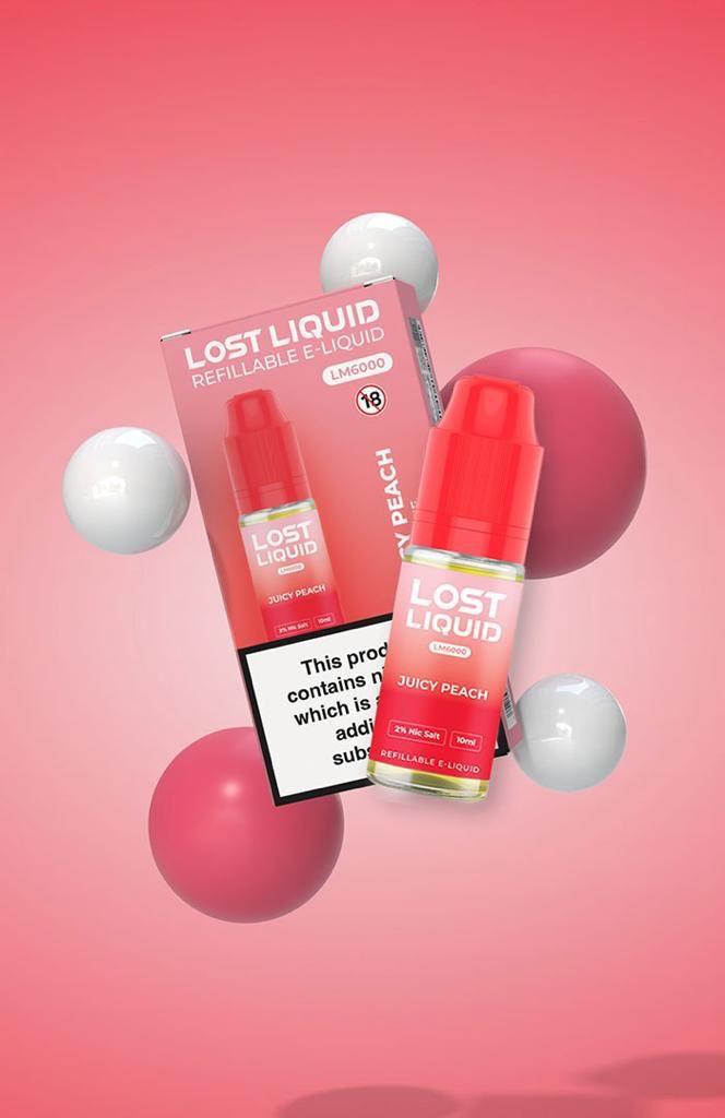 Lost Liquid Nic Salt 10ml E - liquids (Box of 10)