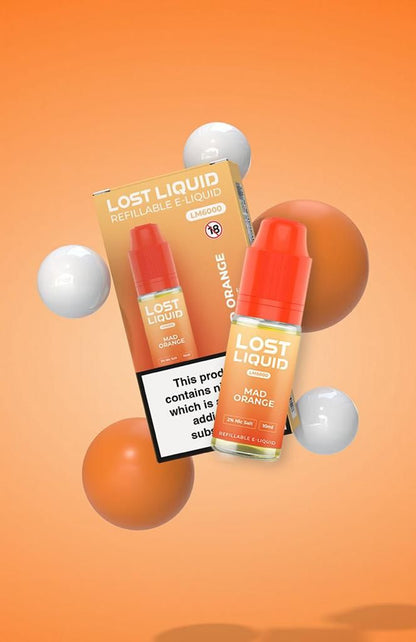 Lost Liquid Nic Salt 10ml E - liquids (Box of 10)