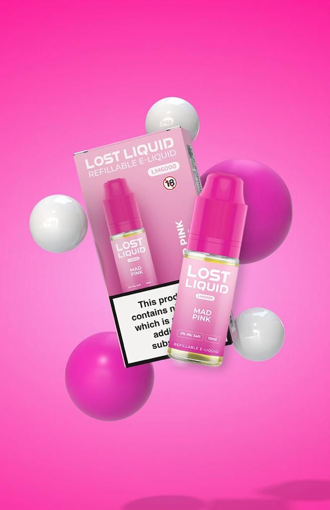 Lost Liquid Nic Salt 10ml E - liquids (Box of 10)