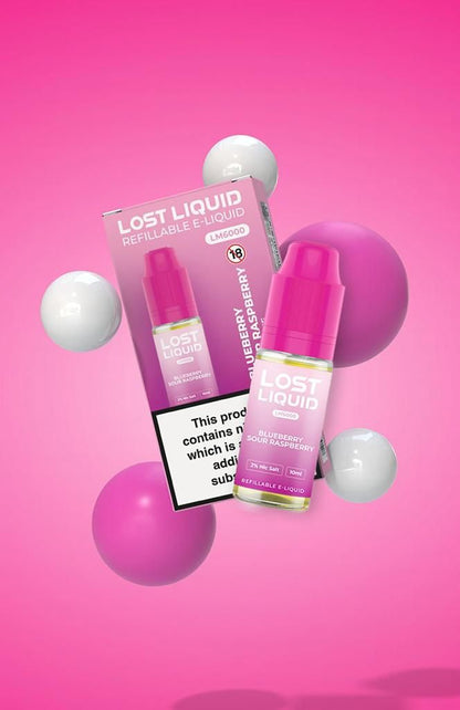 Lost Liquid Nic Salt 10ml E - liquids (Box of 10)