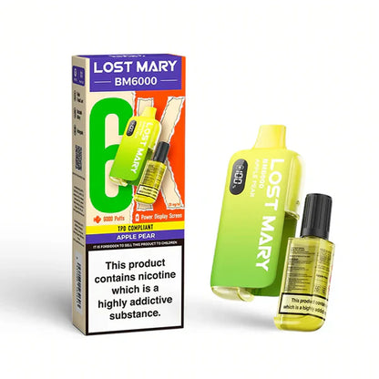 Lost Mary BM6000 Prefilled Vape Pod Kit - Box of 5