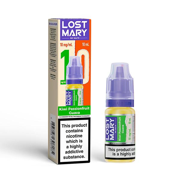 Lost Mary Nic Salt 10ml E - Liquid Box of 10 - Wholesale Price !