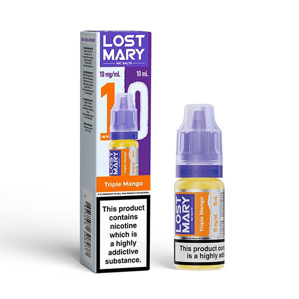 Lost Mary Nic Salt 10ml E - Liquid Box of 10 - Wholesale Price !