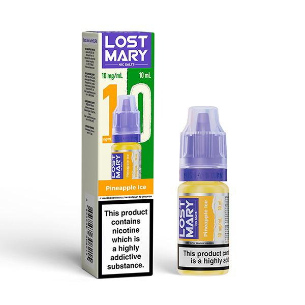 Lost Mary Nic Salt 10ml E - Liquid Box of 10 - Wholesale Price !