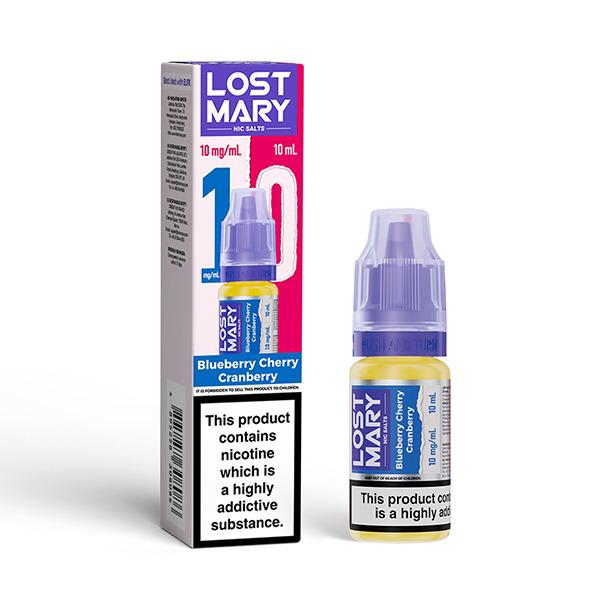 Lost Mary Nic Salt 10ml E - Liquid Box of 10 - Wholesale Price !