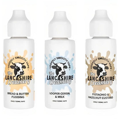 The Lancashire Creamery 100ml Shortfill E-Liquid
