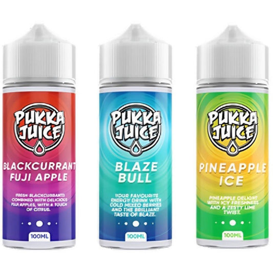 Pukka Juice 100ml Shortfill E-Liquid