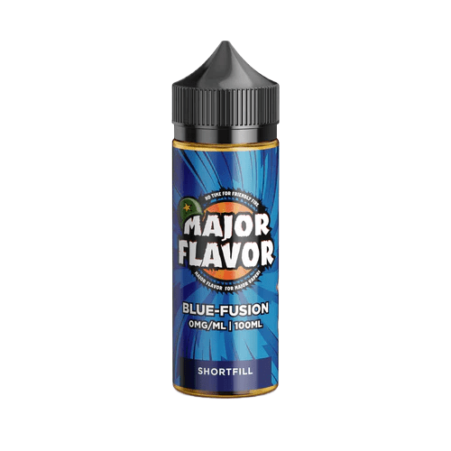 Major Flavor Shortfill 100ML E Liquid , Blue - Fusion