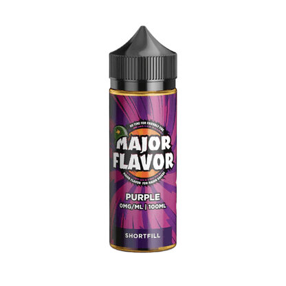 Major Flavor Shortfill 100ML E Liquid , Purple