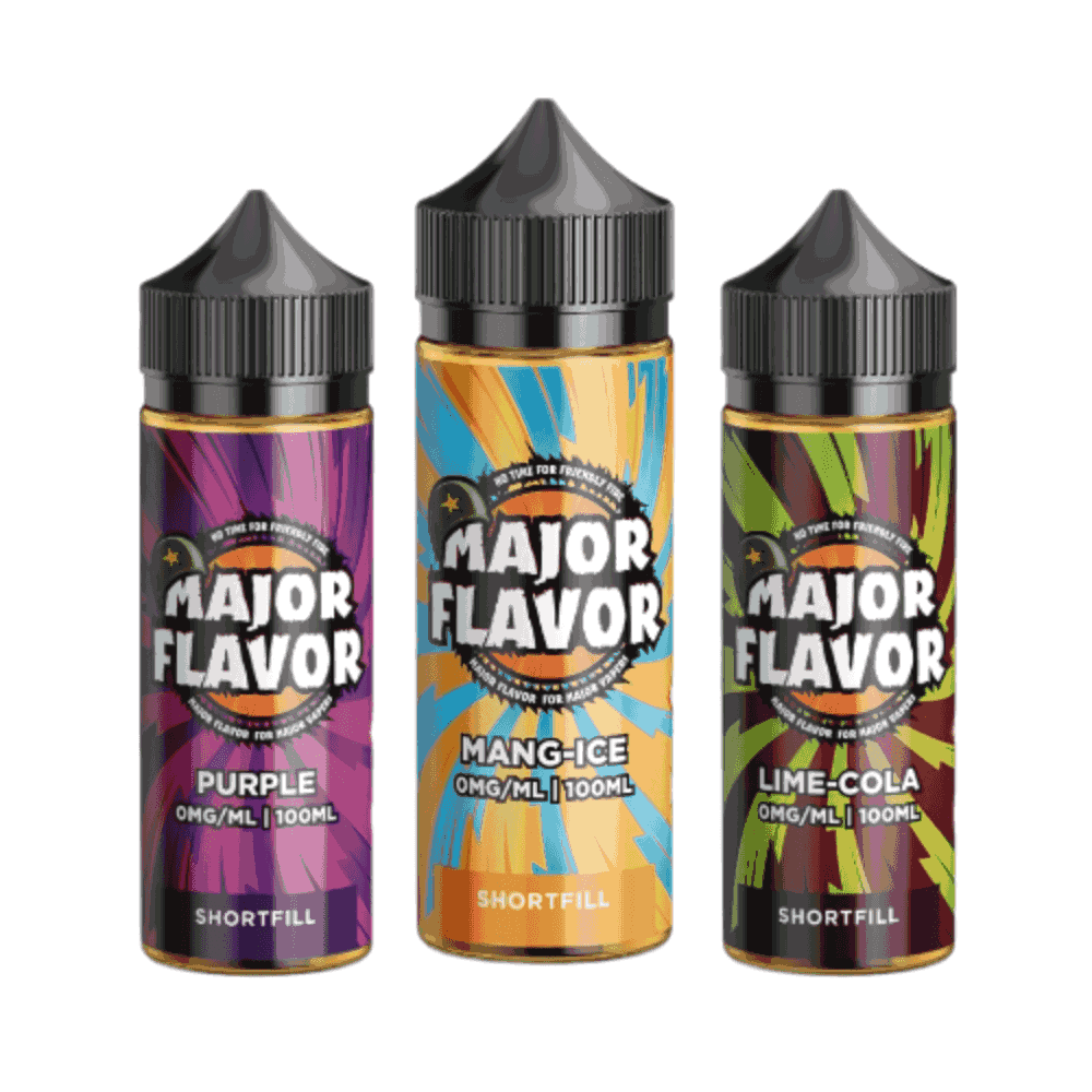 Major Flavor Shortfill 100ML E Liquid