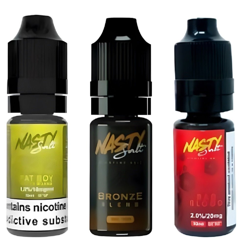 Nasty Juice 10ML Nic Salt E-Liquid 10mg/20mg - Pack of 10