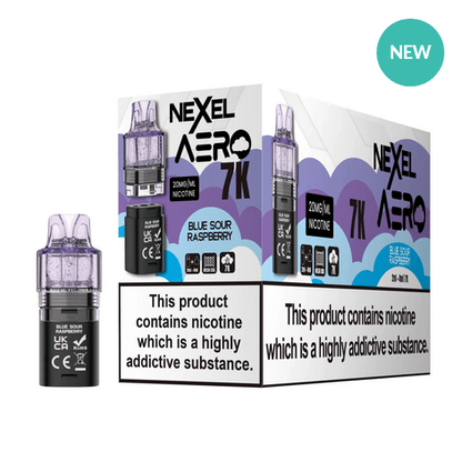 Nexel Aero 7K Prefilled Replacement Pods - Pack of 10