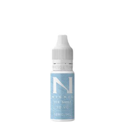 NIC NIC - NICOTINE ICE SHOT 18MG 70VG - (BOX OF 120)