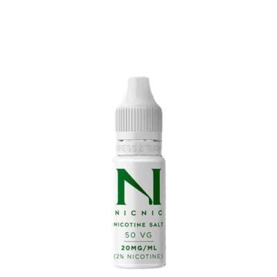 NIC NIC - NICOTINE SALT SHOT 20MG 50VG - (BOX OF 120)