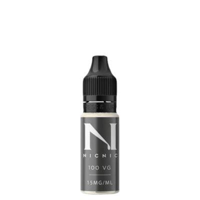 NIC NIC - NICOTINE SHOT 15MG 100VG - (BOX OF 120)