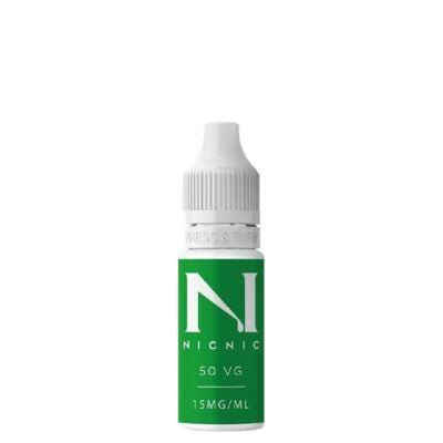 NIC NIC - NICOTINE SHOT 15MG 50VG - (BOX OF 120)