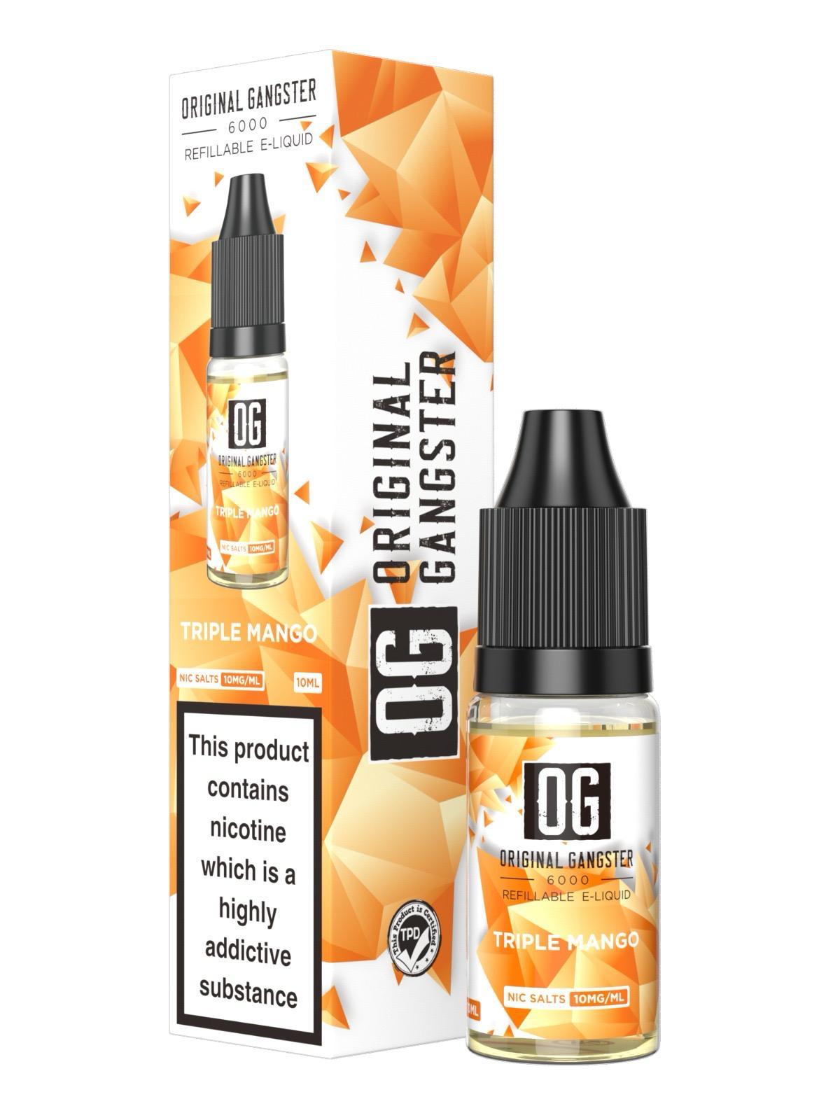 OG Original Gangster 6000 Salt 10ml ( Box of 10 )
