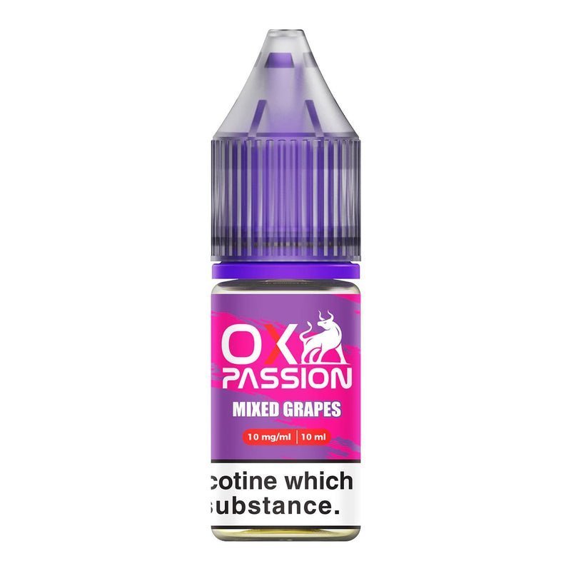 Oxva OX Passion Nic Salt 10ml E - liquids Box of 10
