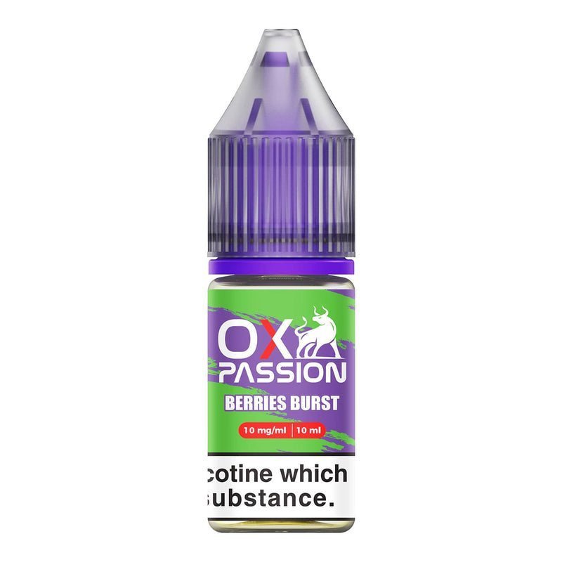 Oxva OX Passion Nic Salt 10ml E - liquids Box of 10