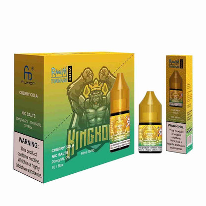 R and M 7000 Nic Salt 10ml - Box of 10 with Cherry Cola flavour