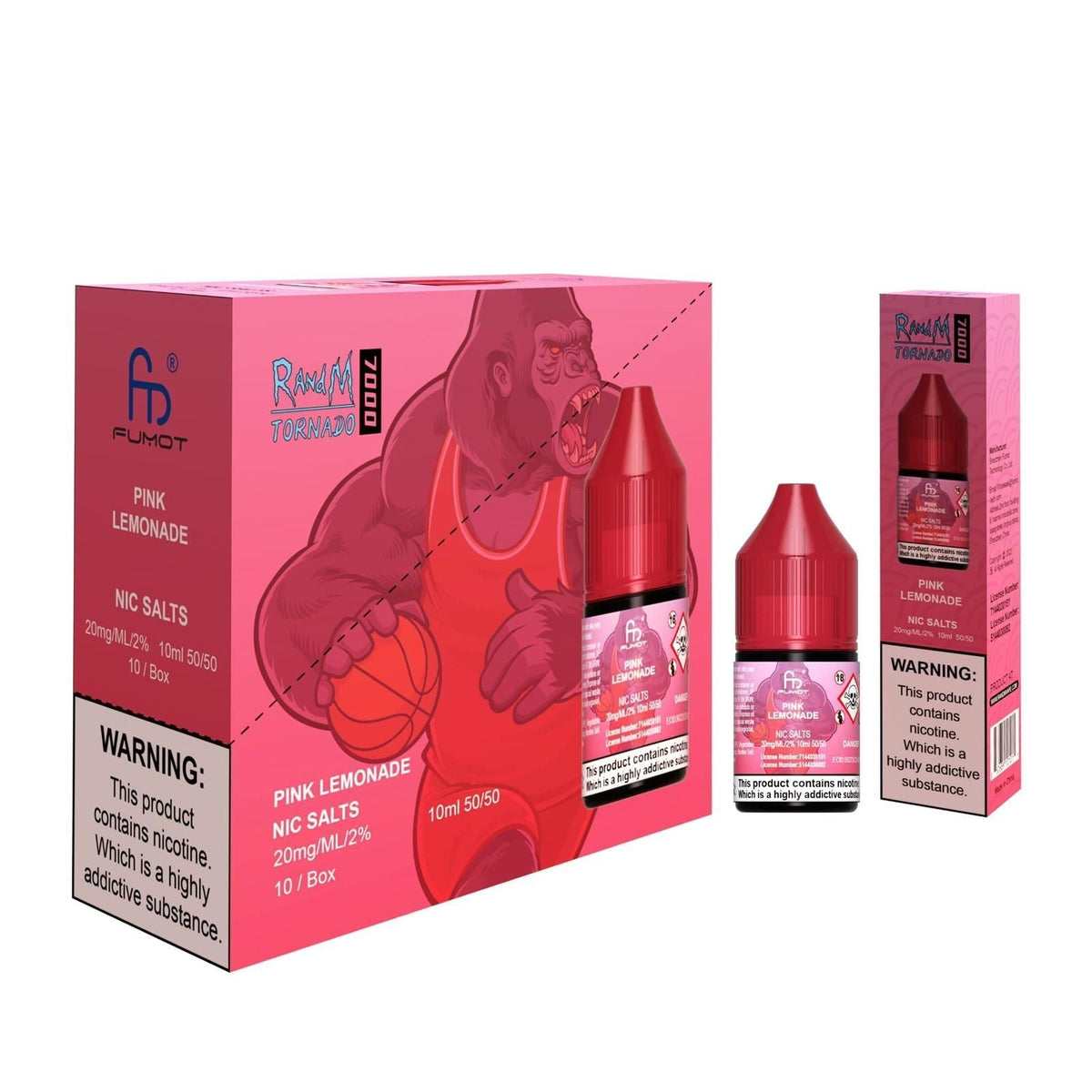 R and M 7000 Nic Salt 10ml - Box of 10