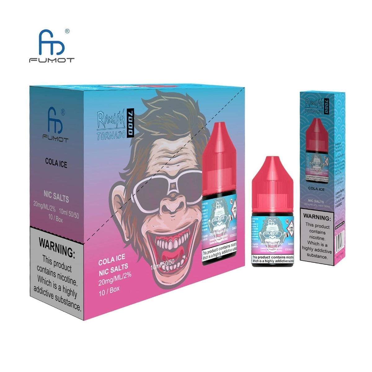 R and M 7000 Nic Salt 10ml - Box of 10