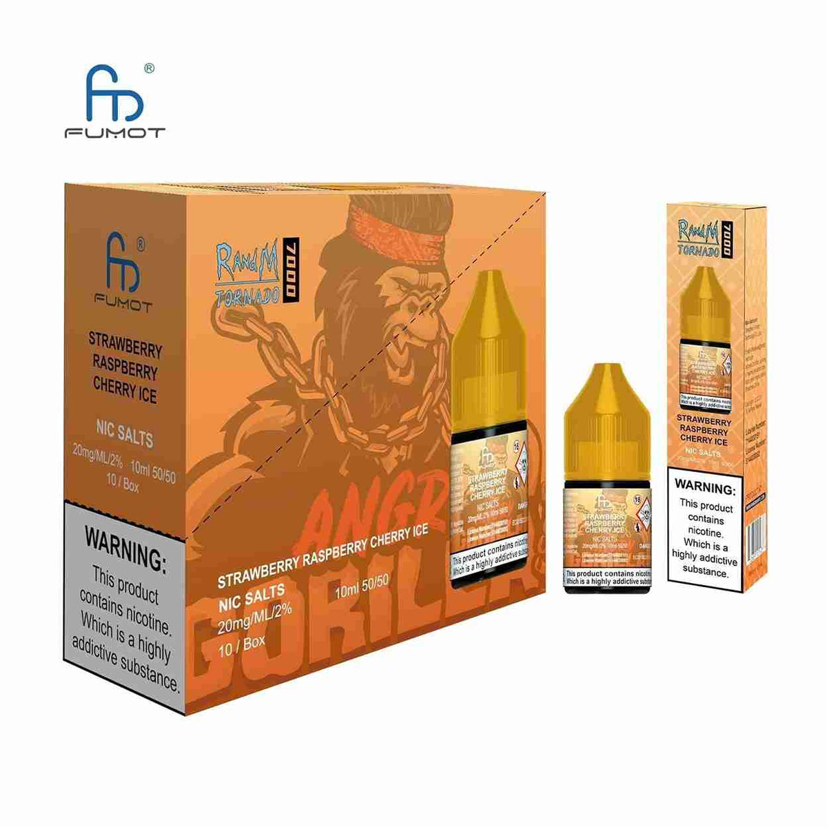 R and M 7000 Nic Salt 10ml - Box of 10