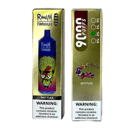 Randm Tornado 9000 Puffs Disposable Vape - Flavour