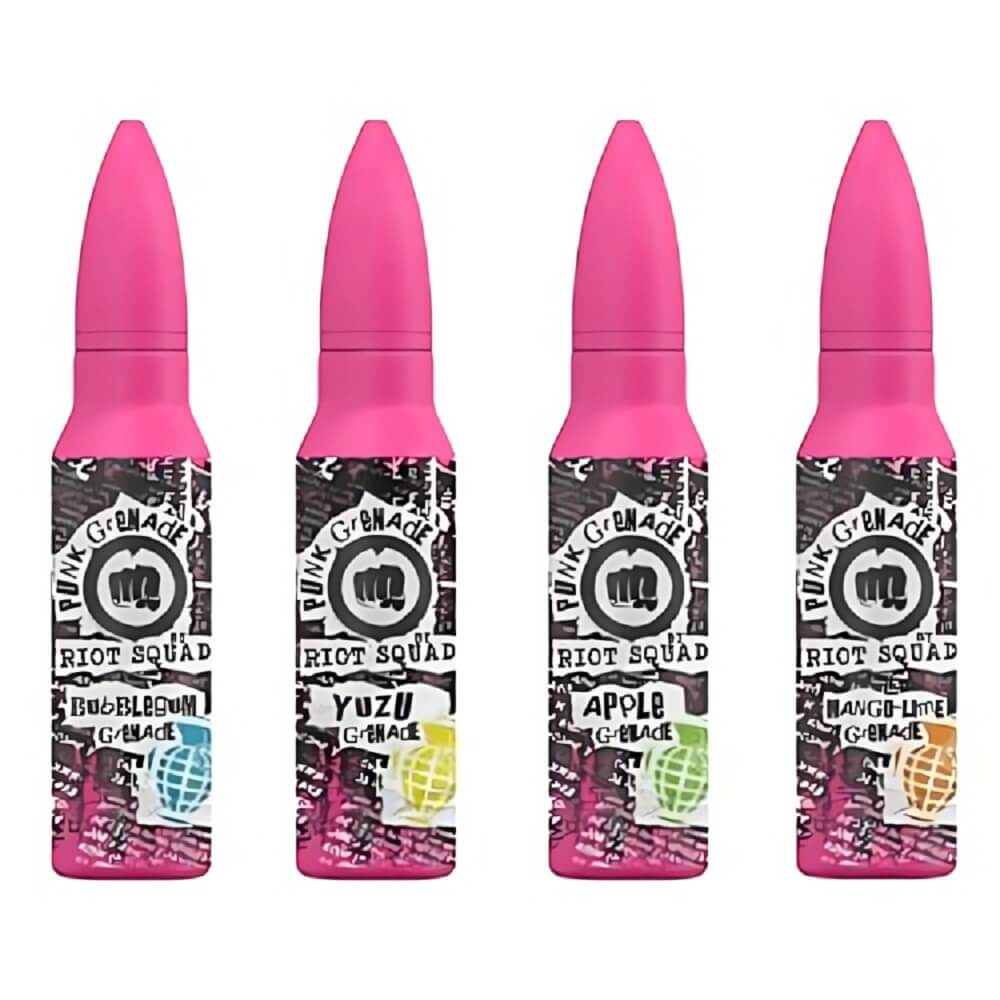 Riot Squad Grenade Range 50ml Shortfill