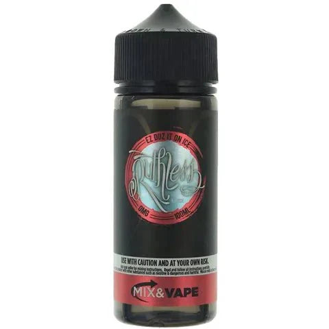 Ruthless 100ml Shortfill E-Liquids Ez Du It on Ice