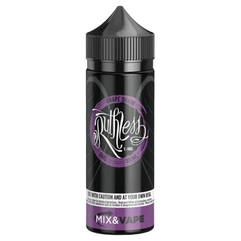 Ruthless 100ml Shortfill E-Liquids Grape Drank