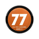 77 Salted Carmel nicotine pouches, 10.4mg strength, 20-pack