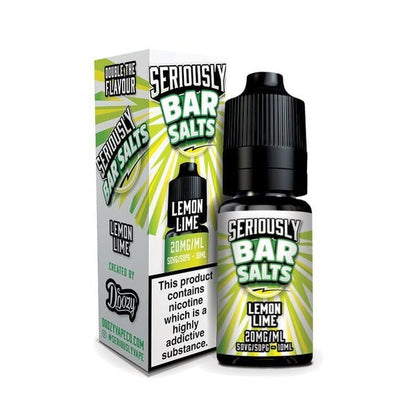 Seriously Bar Salt 10ml E - liquids Nic Salts - Box of 10