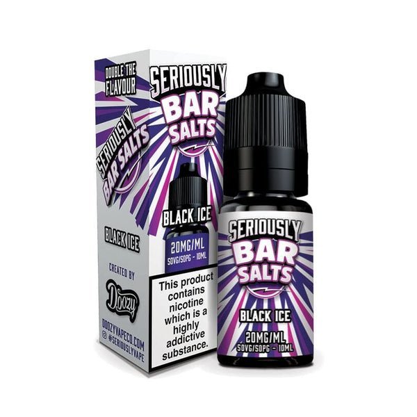 Seriously Bar Salt 10ml E - liquids Nic Salts - Box of 10