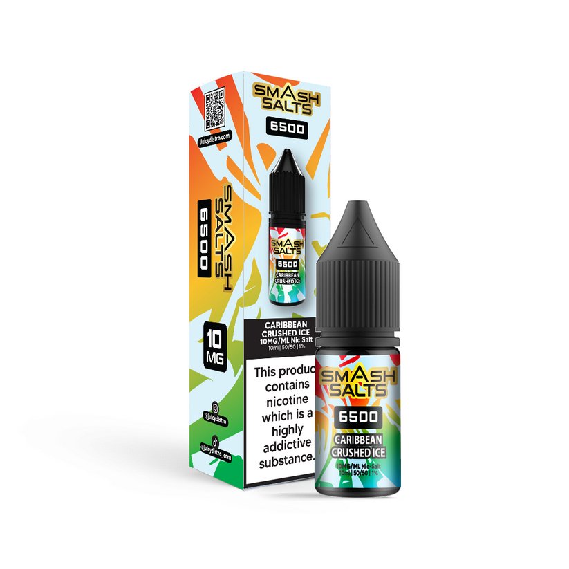 Smash Salts 6500 Nic Salt 10ml E - Liquid Box of 10 - #Simbavapeswholesale#