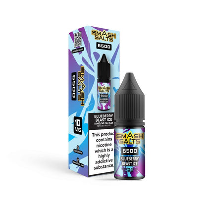 Smash Salts 6500 Nic Salt 10ml E - Liquid Box of 10 - #Simbavapeswholesale#