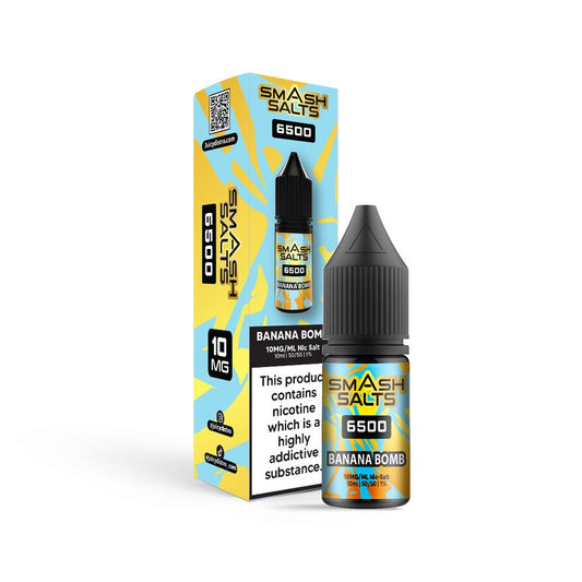 Smash Salts 6500 Nic Salt 10ml E - Liquid Box of 10 - #Simbavapeswholesale#