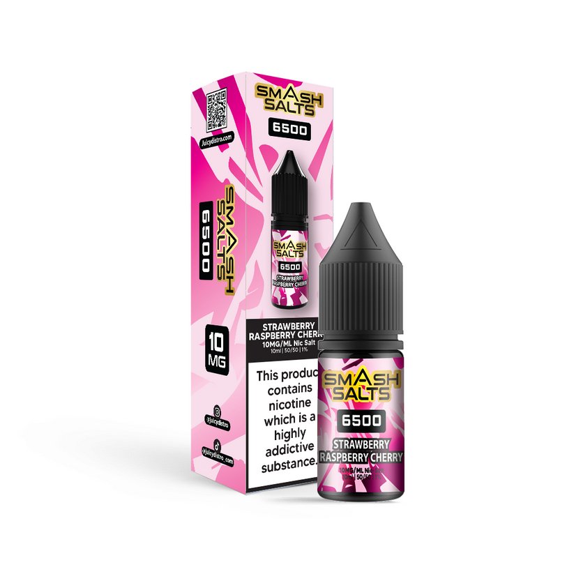 Smash Salts 6500 Nic Salt 10ml E - Liquid Box of 10 - #Simbavapeswholesale#