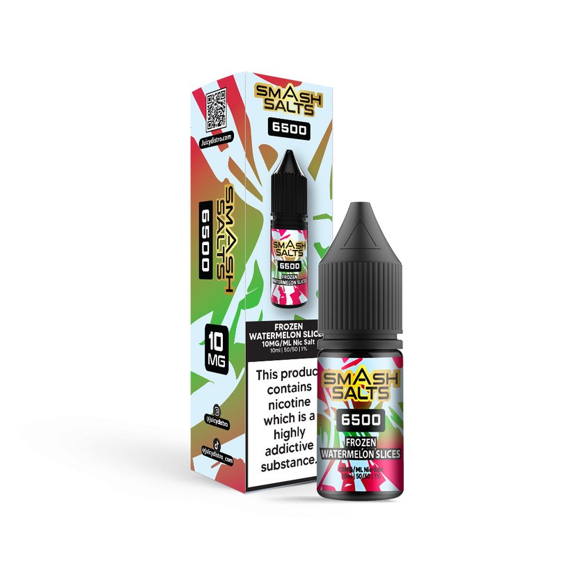 Smash Salts 6500 Nic Salt 10ml E - Liquid Box of 10 - #Simbavapeswholesale#