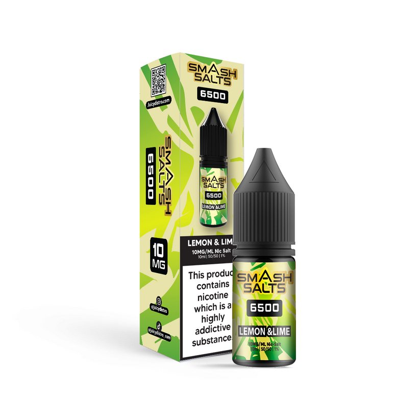Smash Salts 6500 Nic Salt 10ml E - Liquid Box of 10 - #Simbavapeswholesale#