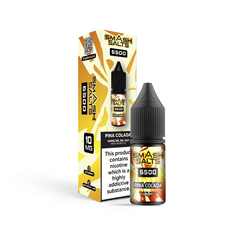 Smash Salts 6500 Nic Salt 10ml E - Liquid Box of 10 - #Simbavapeswholesale#