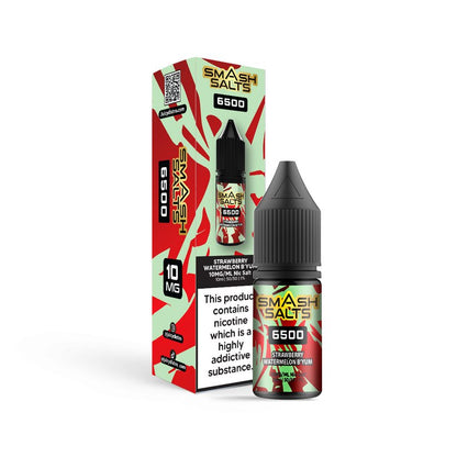 Smash Salts 6500 Nic Salt 10ml E - Liquid Box of 10 - #Simbavapeswholesale#