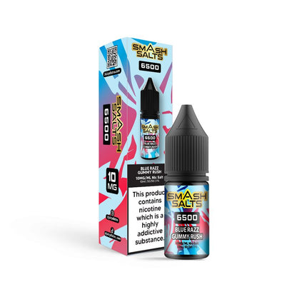 Smash Salts 6500 Nic Salt 10ml E - Liquid Box of 10 - #Simbavapeswholesale#