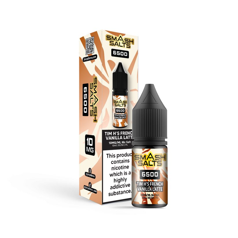 Smash Salts 6500 Nic Salt 10ml E - Liquid Box of 10 - #Simbavapeswholesale#