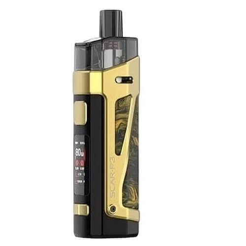 Smok Scar P3 Pod Kit, Fluid Gold Color
