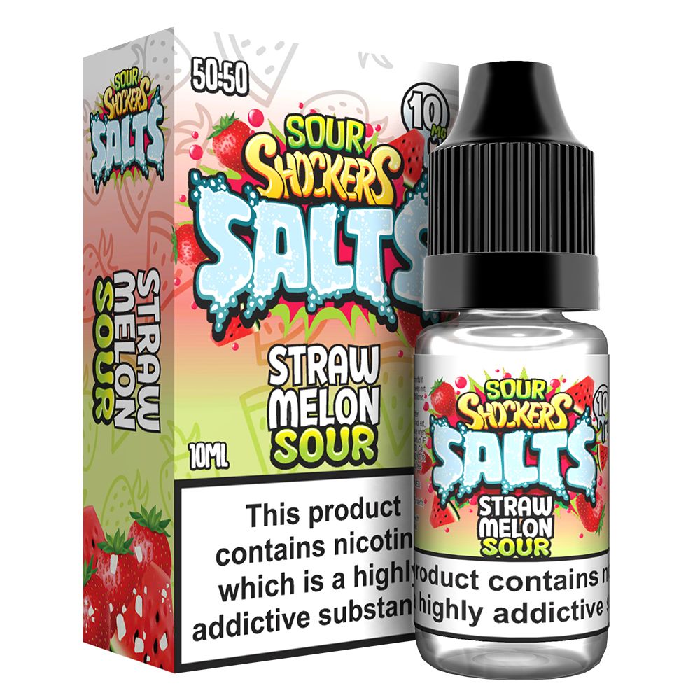 Sour shockers Nic Salt 10ml Pack of 5