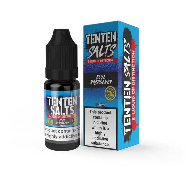 Ten Ten Nic Salts 10ml E - liquids - Box of 10