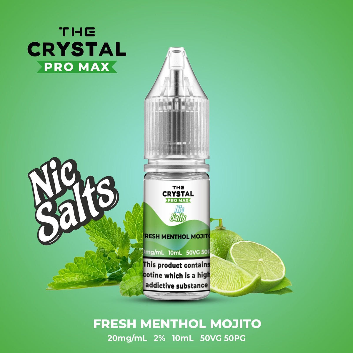 The Crystal Pro Max Hayati Nic Salts 10ml - Box of 10