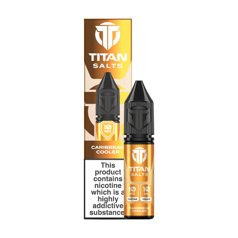 Titan Nic Salts 10ml E - liquids Pack of 10 - #Simbavapeswholesale#