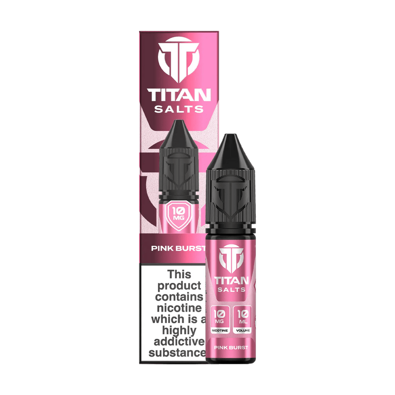 Titan Nic Salts 10ml E - liquids Pack of 10 - #Simbavapeswholesale#